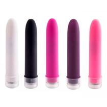 Vibrador personal multi-velocidade com textura aveludada 13,5cm Vibrador personal multi-velocidade com textura aveludada 13,5cm