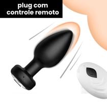 Vibrador Plug Anal Com Controle Remoto Aplicativo Celular Estimulador Anal para Sexo Anal Cu