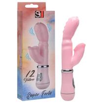 Vibrador ponto g clitóris com língua 12 vibro Vibrador ponto g clitóris com língua 12 vibro
