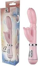 Vibrador Ponto G Clitóris Com Língua 12 Vibro Sexy Import