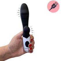 Vibrador Ponto G com Estimulador Clitoriano Recarregável