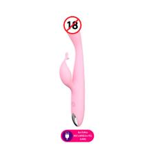 Vibrador Ponto G Com Estimulador Clitoriano Slug