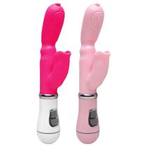 Vibrador ponto g com estimulador de clitóris com 12 níveis de vibração sexy import Vibrador ponto g com estimulador de clitóris com 12 níveis de vibração sexy import