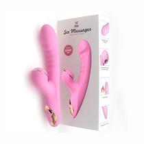 Vibrador Ponto G e Clitóris com Sucção Pulsação Dibe