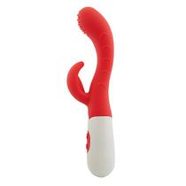 Vibrador Ponto G e Clitóris James - Vermelho