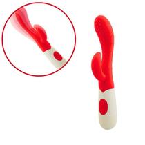 Vibrador Ponto G e Clitóris James Vermelho