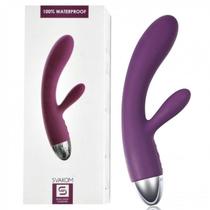 Vibrador Ponto G Estimulador Clitoriano Prova Dágua Roxo Alice Svakom