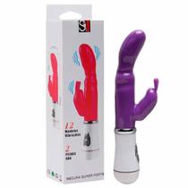 Vibrador Ponto G Jelly Duplo Motor Sexy Import Vibrador Ponto G Jelly Duplo Motor Sexy Import