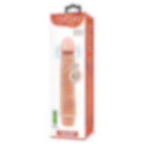 Vibrador Ponto G Prótese Silicone Texturizado Multivelocidade Baile Barbara 21cm