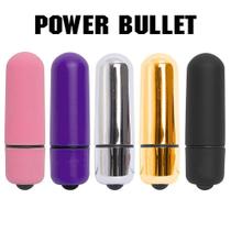 Vibrador power bullet estimulador de clitóris com 10 vibrações - Sexy Import