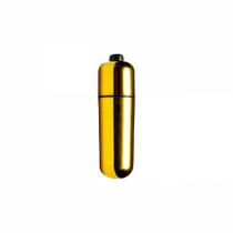Vibrador Power Bullet Mini Estimulador de Clitóris - Dourado Vibrador Power Bullet Mini Estimulador de Clitóris - Dourado