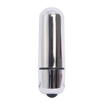 Vibrador Power Bullet Mini Estimulador de Clitóris - Prata Vibrador Power Bullet Mini Estimulador de Clitóris - Prata