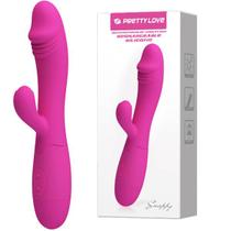 Vibrador Rabbit Com 2 Motores Pretty Love Recarregável