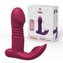 Vibrador Recarregável para Ponto G com Vibração e Controle via Smartphone