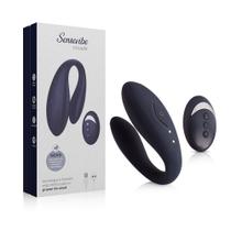 Vibrador Recarregável Sensevibe Couple - A Sós