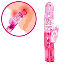 Vibrador Rotativo Rabbit Coelhinho Rosa