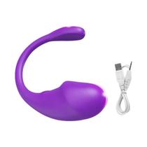 Vibrador Sem Fio Bluetooth com Controle Remoto via App - Brinquedo Sexual para Mulheres