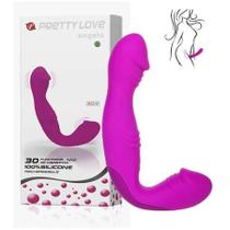 Vibrador Strapless Beau Pretty Love Com 30 Níveis De Vibração (Cintaralho Sem cinta) Mulher Ativa Penetração Anal homem