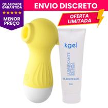 Vibrador Sugador Clitóris Feminino Massageador Sexual - 10 velocidades - recarregável - porquinho - estimulador clitoriano - massageador