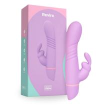 Vibrador Sweet Vibe Revira 2 Motores 5 Intensidades em Silicone Recarregável Vibrador Sweet Vibe Revira 2 Motores 5 Intensidades em Silicone Recarregável