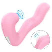 Vibrador Tripla Estimulação Sugador Pulsação Penetração 3 em 1 Recarregável Vibrador Tripla Estimulação Sugador Pulsação Penetração 3 em 1 Recarregável