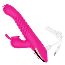 Vibrador Vai e Vem Aquece Estimulador Clitóris Excita Prazer Vibrador Vai e Vem Aquece Estimulador Clitóris Excita Prazer