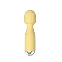 Vibrador Varinha de Massagem Amarela Vibrador Varinha de Massagem Amarela