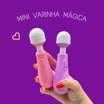 Vibrador Varinha Mágica 2 Vibrações Flexível 15 X 3Cm Vipmix