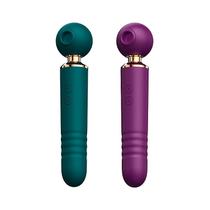 Vibrador Varinha Mágica 3 em 1 Sugador de Clitóris Pulsador Ponto G Vai e Vem Vibrador Varinha Mágica 3 em 1 Sugador de Clitóris Pulsador Ponto G Vai e Vem