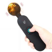 Vibrador Varinha Mágica Com Aquecimento Estimulador Feminino Massageador Corporal