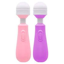Vibrador Varinha Mágica Corporal 2 Vibrações Flexível Sortido