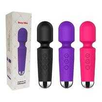 Vibrador Varinha Mágica Massageadora íntima Sex Shop Portátil Bateria Recarregável USB
