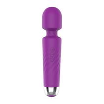 Vibrador Varinha Mágica Recarregável 7 Vibrações com Cabeça Flexível Hero Roxo Vibrador Varinha Mágica Recarregável 7 Vibrações com Cabeça Flexível Hero Roxo