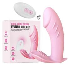 Vibrador Vestível Tipo Borboleta Recarregável Com Controle