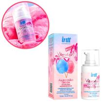 Vibration Gel Excitante que Vibra Power Extra Forte Algodão Doce Intt