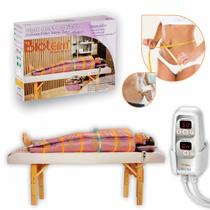 Vibro Manta Térmica Estética Digital Bivolt Massageadora CORPO INTEIRO Bioterm Certificação Inmetro e Iso9001 Cor Lilás