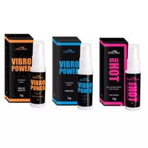 Vibro Power Gel Vibrador Beijável 15g Hot Flowers Vibro Power Gel Vibrador Beijável 15g Hot Flowers