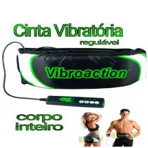 Vibroaction Cinta Vibratória Abdominal Acadêmia Aparelho - PROMOSHOP