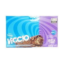 Viccio Roll Z Sabor Avelã E Cobertura De Chocolate Zero 10 Unidades De 30g Cada Vitao