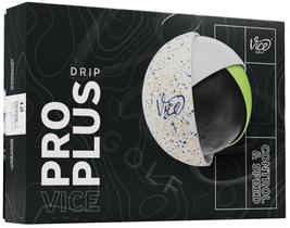 Vice Golf Pro Plus 2025 Pelotas de Golf Navy Naranja Drip