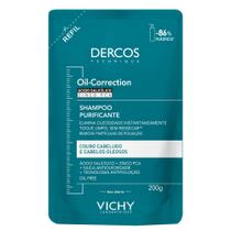 Vichy Dercos Oil-Correction Shampoo Purificante para Cabelos Oleosos Refil