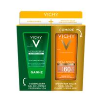 Vichy Ideal 40gr Fps60 Clarify Media+50gr Normaderm Gel De Limpeza Especial