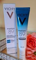 VICHY Minéral 89 Hidratante fortalecedor 72h com ácido hialurônico 40mL
