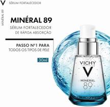 VICHY Mineral 89 sérum concentrado com ácido hialurônico 30mL - Vichy France