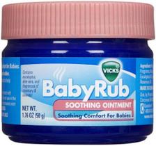 Vick Baby Rub Importado - Pomada Anti Tosse para Bebês - 50g
