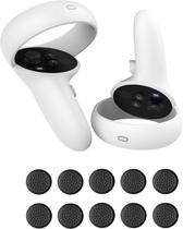 VicRole Kit com 10 Capas Pretas para Analógicos para Meta Quest VR VicRole Kit com 10 Capas Pretas para Analógicos para Meta Quest VR