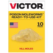 Victor Moleworms M6009, 10 unidades, com bandeiras localizadoras