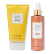 Victoria Secret Pineapple Shea Glow Sabonete + Bronzeador
