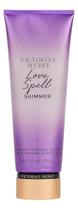 Victorias Secret Love Spell Fragrance Hidratante Love Spell Shimmer Victorias Secret Body Lotion Hidratante Corporal frutado com brilho