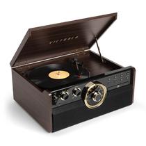 Victrola Empire Mid-Century - Mesa Giratória 6 em 1 com Bluetooth
